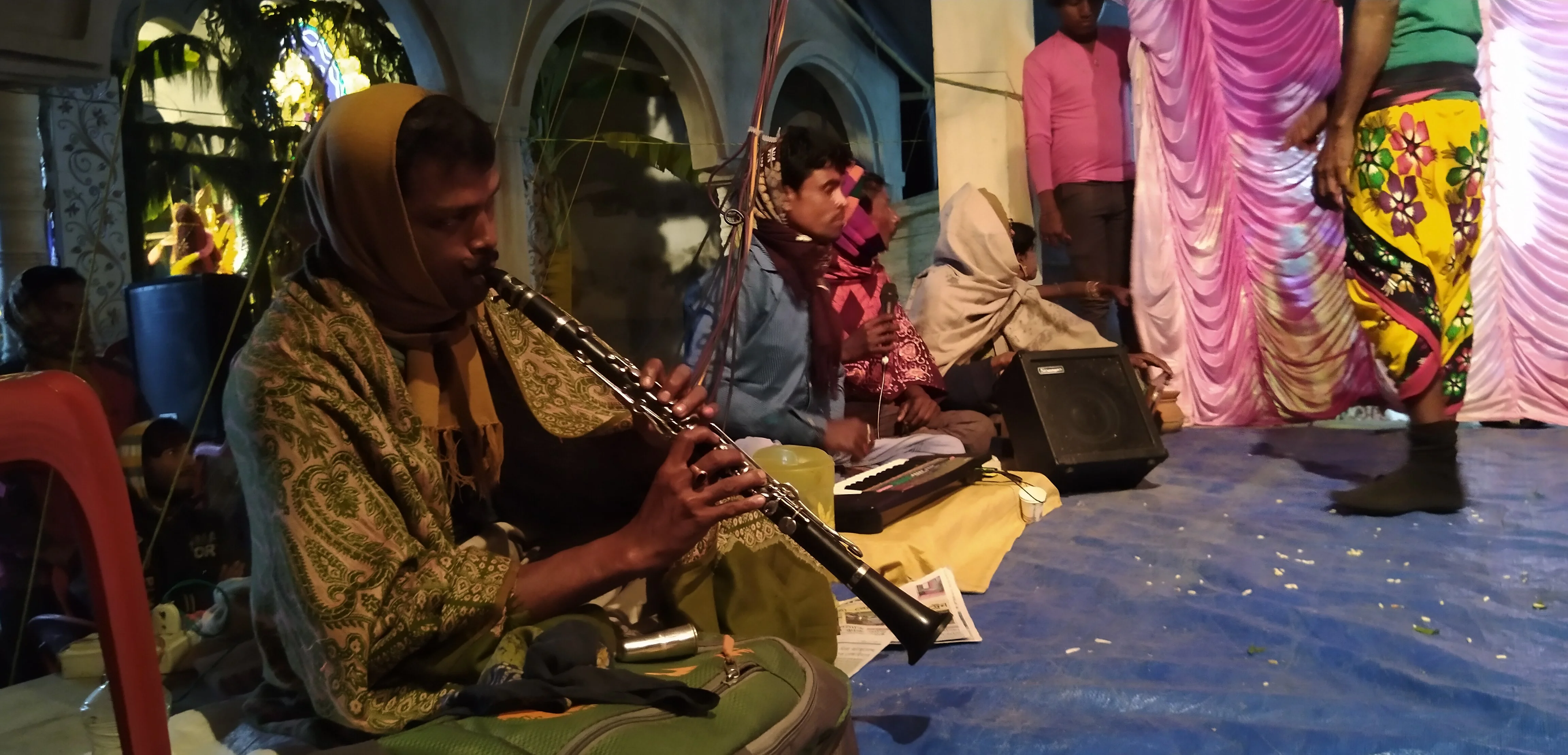 Musicians playing shehnai